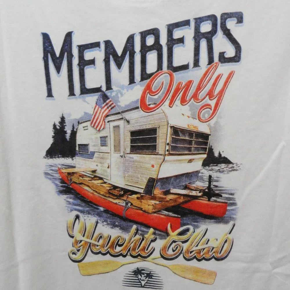Havana Jim Yacht Club, Funny RV Sailing graphics~NWT~LG~camping,rafting,… - Picture 2 of 5